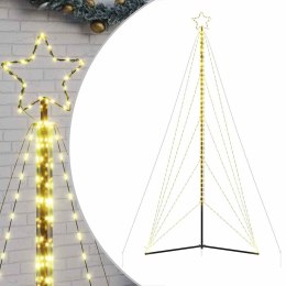 LAMPKI CHOINKOWE 615 CIEPŁYCH BIAŁYCH LED 404,5CM