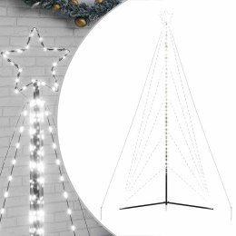 LAMPKI CHOINKOWE 615 ZIMNYCH BIAŁYCH LED 404,5CM