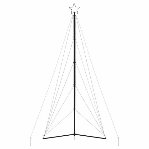 LAMPKI CHOINKOWE 615 ZIMNYCH BIAŁYCH LED 404,5CM