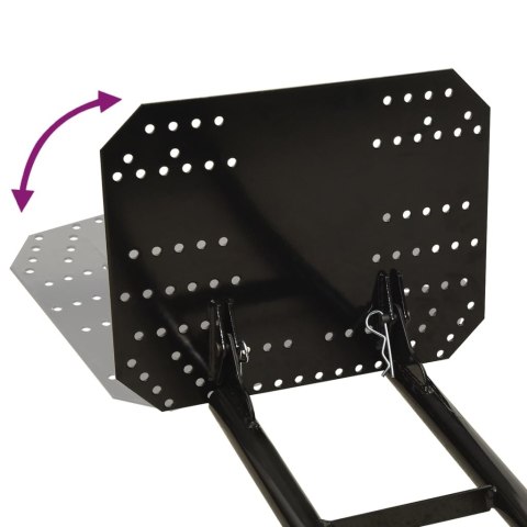 PŁUG ŚNIEŻNY DO QUADA 150X38CM CZARNY