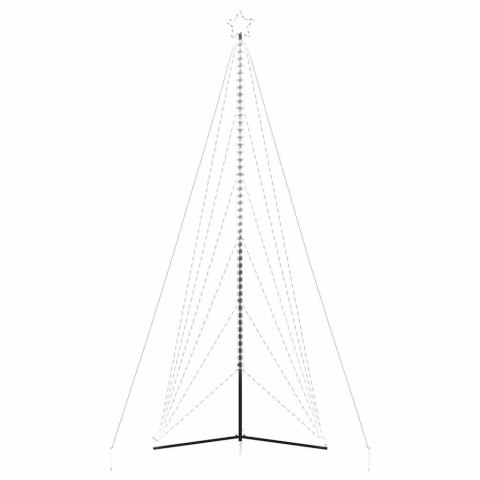 LAMPKI CHOINKOWE 861 ZIMNYCH BIAŁYCH LED 478CM