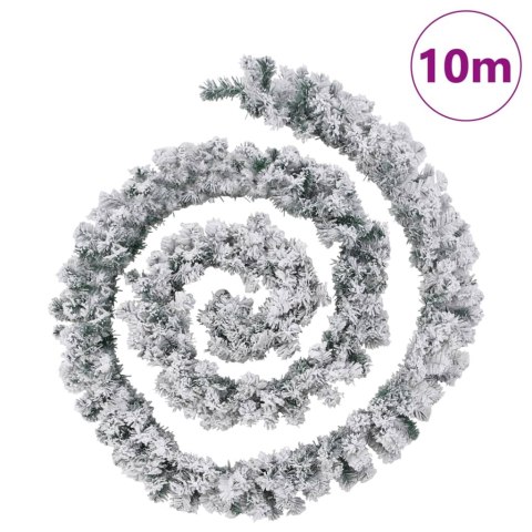 ŚWIĄTECZNA GIRLANDA Z LAMPKAMI LED ZIELONA 10M PVC