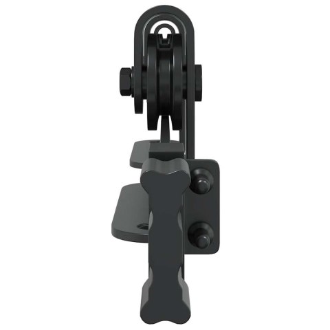 SYSTEM DO DRZWI PRZESUWNYCH DO MEBLI 122CM STAL WĘGLOWA