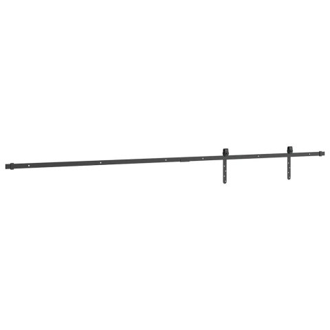 SYSTEM DO DRZWI PRZESUWNYCH DO MEBLI 213CM STAL WĘGLOWA