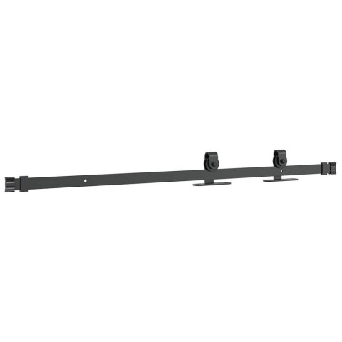 SYSTEM DO DRZWI PRZESUWNYCH DO MEBLI 91CM STAL WĘGLOWA