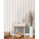 DUTCH WALLCOVERINGS TAPETA CHEVRON KOLOR TAUPE