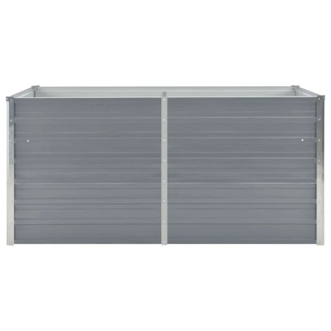 DONICA OGRODOWA 160X80X77CM STAL GALWANIZOWANA SZARA