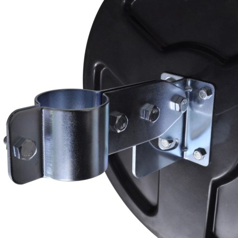 WYPUKŁE LUSTRO DROGOWE 30CM CZARNE