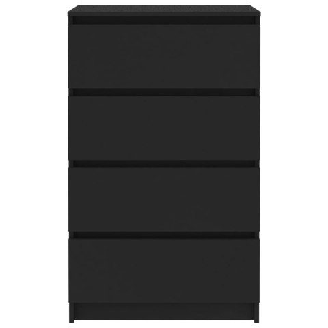 KOMODA CZARNA 60X35X98,5CM