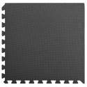 MATY PODŁOGOWE 24 SZT. 8,64M2 PIANKA EVA CZARNE