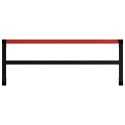 METALOWA RAMA POD BLAT ROBOCZY 150X57X79CM CZARNO-CZERWONA