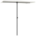 PARASOL OGRODOWY NA ALUMINIOWYM SŁUPKU 180X110CM PIASKOWY