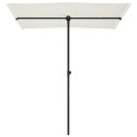 PARASOL OGRODOWY NA ALUMINIOWYM SŁUPKU 180X110CM PIASKOWY