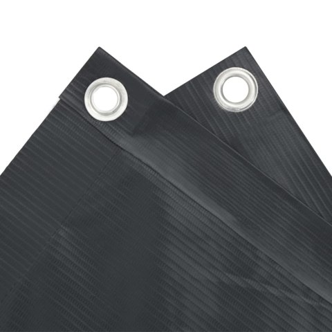 PARAWAN BALKONOWY ANTRACYTOWY 75X500CM WODOODPORNY