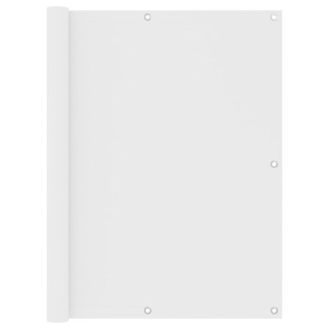 PARAWAN BALKONOWY BIAŁY 120X500CM WODOODPORNY