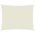 ŻAGIEL PRZECIWSŁONECZNY OGRODOWY WODOODPORNY MARKIZA TARAS PROSTOKĄT 3,5X4,5M KREMOWY