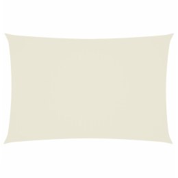 ŻAGIEL PRZECIWSŁONECZNY OGRODOWY WODOODPORNY MARKIZA TARAS PROSTOKĄT 2X4M KREMOWY