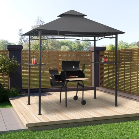 ALTANKA NAD GRILL 240X150X255CM ANTRACYTOWA STAL