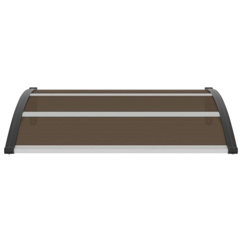 DASZEK NAD DRZWI ZADASZENIE CZARNY 120X100CM PC