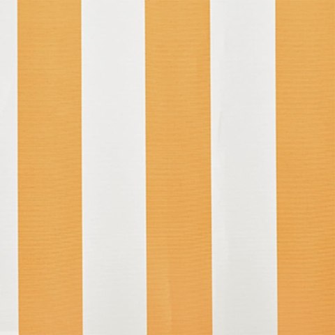 ZADASZENIE ŻÓŁTY SŁONECZNIKOWY I BIAŁY 4X3M (BEZ RAMY)