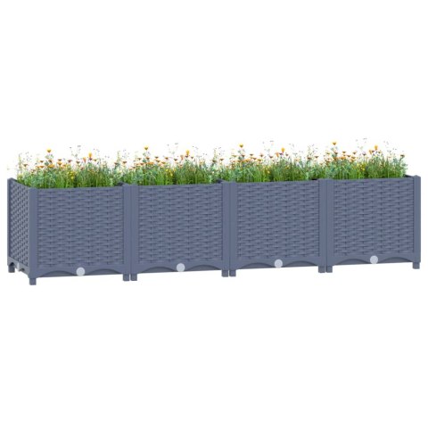 DONICA DO PODNIESIONEJ RABATY 160X40X38CM POLIPROPYLEN