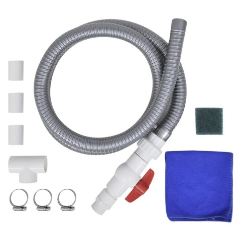 FONTANNA ZE STALI NIERDZEWNEJ DO BASENU OGRODOWEGO 45X30X60CM