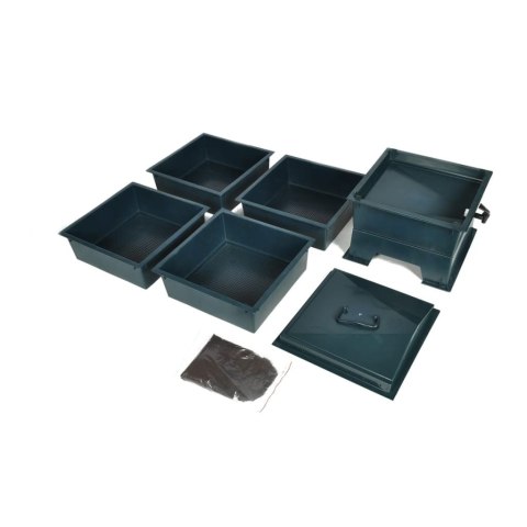 KOMPOSTOWNIK 4-POZIOMOWY, 42X42X60CM