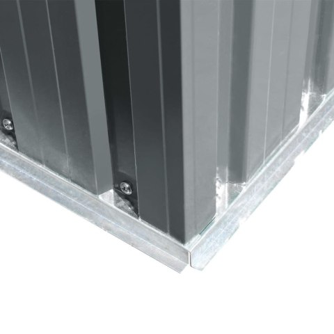 METALOWA SZOPA OGRODOWA SZARA