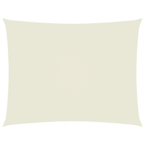 ŻAGIEL PRZECIWSŁONECZNY OGRODOWY WODOODPORNY MARKIZA TARAS PROSTOKĄT 2,5X4M KREMOWY