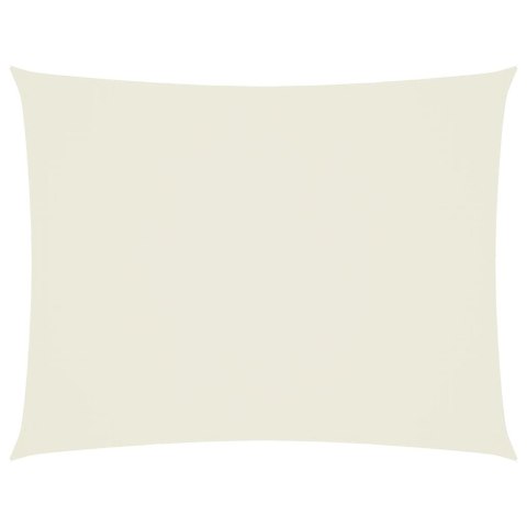 ŻAGIEL PRZECIWSŁONECZNY OGRODOWY WODOODPORNY MARKIZA TARAS PROSTOKĄT 3X4,5M KREMOWY
