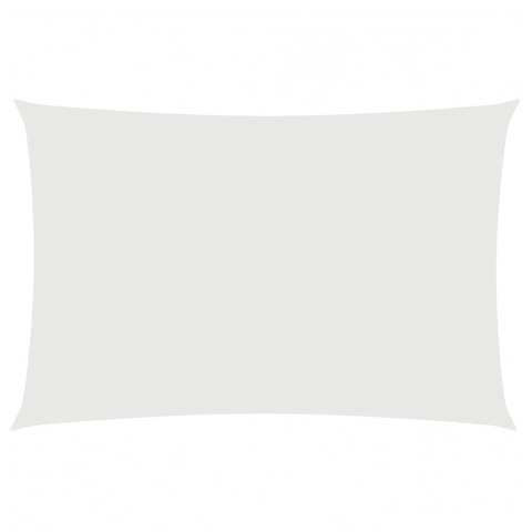 ŻAGIEL PRZECIWSŁONECZNY OGRODOWY WODOODPORNY MARKIZA TARAS 2X4M BIAŁY PROSTOKĄT