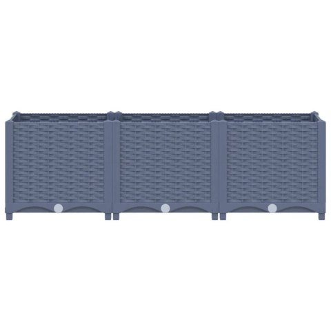 DONICA DO PODNIESIONEJ RABATY 120X40X38CM POLIPROPYLEN