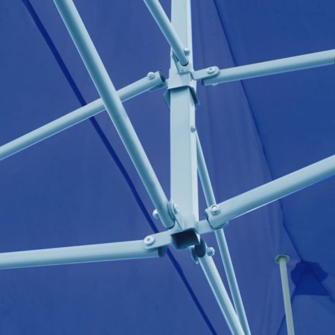 NIEBIESKI NAMIOT IMPREZOWY ROZKŁADANY POP-UP 3X6M