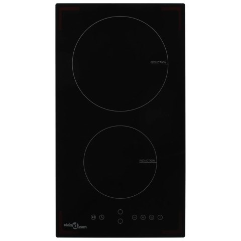 PŁYTA INDUKCYJNA Z 2 PALNIKAMI DOTYKOWA SZKLANA 3500 W