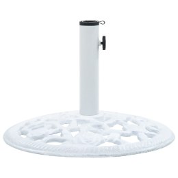 PODSTAWA POD PARASOL BIAŁA 12KG 48CM ŻELIWO