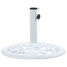 PODSTAWA POD PARASOL BIAŁA 12KG 48CM ŻELIWO