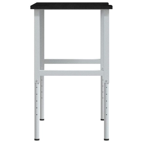 STOLIK ROBOCZY CIEMNY BRĄZ 100X60X(71,5-98)CM DREWNO DĘBOWE