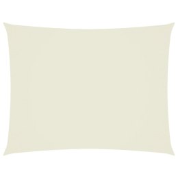 ŻAGIEL OGRODOWY TKANINA OXFORD PROSTOKĄTNY 3,5X5M KREMOWY