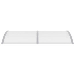 DASZEK NAD DRZWI ZADASZENIE SZARO-PRZEZROCZYSTY 200X75CM PC