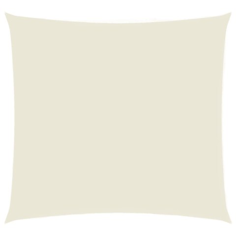 ŻAGIEL PRZECIWSŁONECZNY OGRODOWY WODOODPORNY MARKIZA TARAS KWADRAT 3,6X3,6M KREMOWY