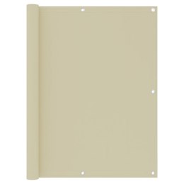 PARAWAN BALKONOWY KREMOWY 120X600CM WODOODPORNY