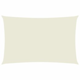 ŻAGIEL PRZECIWSŁONECZNY OGRODOWY WODOODPORNY MARKIZA TARAS PROSTOKĄT 2X5M KREMOWY