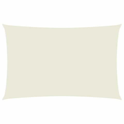 ŻAGIEL PRZECIWSŁONECZNY OGRODOWY WODOODPORNY MARKIZA TARAS PROSTOKĄT 2X5M KREMOWY