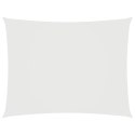 ŻAGIEL PRZECIWSŁONECZNY OGRODOWY WODOODPORNY MARKIZA TARAS PROSTOKĄT 3X5M BIAŁY