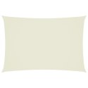 ŻAGIEL PRZECIWSŁONECZNY OGRODOWY WODOODPORNY MARKIZA TARAS PROSTOKĄT 3X5M KREMOWY
