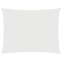 ŻAGIEL PRZECIWSŁONECZNY OGRODOWY WODOODPORNY MARKIZA TARAS PROSTOKĄT 4X5M BIAŁY
