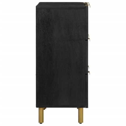 SZAFKI 2 SZT. CZARNE 60X33X75CM