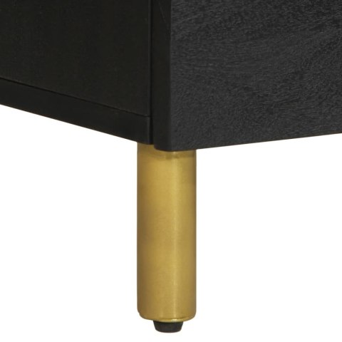 SZAFKI 2 SZT. CZARNE 60X33X75CM