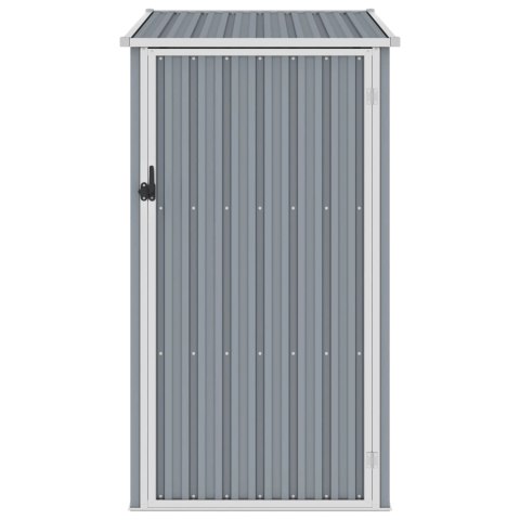 SZOPA OGRODOWA SZARA 87X98X159CM STAL GALWANIZOWANA