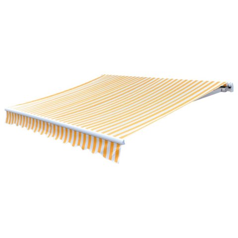 ZADASZENIE ŻÓŁTY SŁONECZNIKOWY I BIAŁY 3X2,5M (BEZ RAMY)